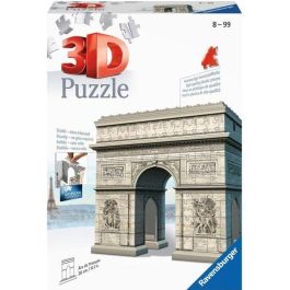 Ravensburger Puzzle 3D Arc de Triomphe 216 Piezas – Rompecabezas de Construcción de Monumentos Famosos de París para Niños y Adultos a partir de 10 Años Precio: 38.50000022. SKU: B1F49BVP3D