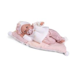 Muñeca bimba llorona en su camita, cuerpo de tela 37 cm Muñeca bimba llorona en su camita, cuerpo de tela 37 cm