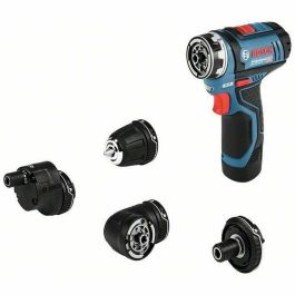 Taladro Atornillador BOSCH PROFESSIONAL Flexiclic GSR 12V-15 FC + 2 baterías 2,0Ah + GAL 1230 CC