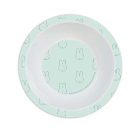 Set De Platos Cubiertos Y Vaso Safta Miffy Menta 260x260x90 mm Set De Platos Cubiertos Y Vaso Safta Miffy Menta 260x260x90 mm