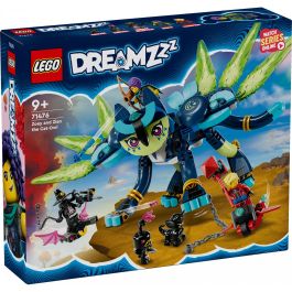 LEGO 71476 DREAMZzz Zoey y Zian el Gato-Búho, Juego de Construcción, 437 Piezas, Edad 9+ Plástico, Multicolor