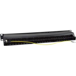 EQUIP 326626 Patch Panel 48 Puertos RJ45 Cat6A FTP 1U Negro para Rack