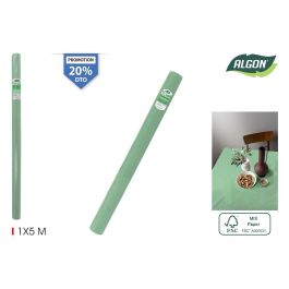 Mantel Green Rollo 1x5m con Mandril - Algon (16 Unidades) Precio: 24.50000014. SKU: B17HTGN7RR