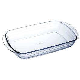 Fuente para Horno Ô Cuisine Ocuisine Vidrio Transparente Vidrio Rectangular 32 x 20 x 6 cm (7 Unidades)