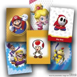 PANINI - Super Mario Trading Cards - Fat Pack De 24 Cartas + 2 Cartas De Bonificación PANINI - Super Mario Trading Cards - Fat Pack De 24 Cartas + 2 Cartas De Bonificación