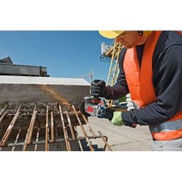 Bosch Professional GWX 18V-10 SC 06017B0400 Amoladora Angular X-LOCK 125mm 18V sin Escobillas 1000W Equivalente Solo L-BOXX