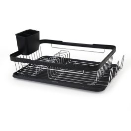 Qutti Escurreplatos con Bandeja, de 46 x 32 x 11 cm (6 Unidades)