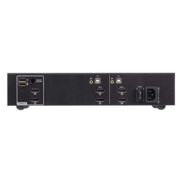 Aten CS1142DP4 KVM Switch USB DisplayPort Dual Display Seguro PSD PP v4.0 Compliant 2 Puertos