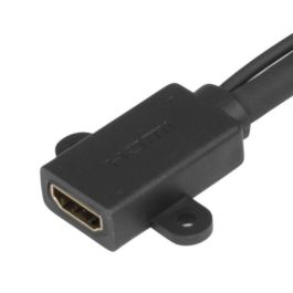 Vivolink Cable HDMI Pro 5m M/F con Alimentación USB - HDMI 2.0 4K@60Hz de Alta Velocidad con Ethernet y Carcasa Metálica