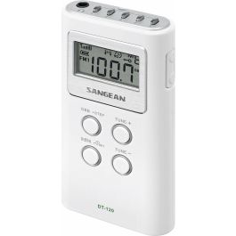 Radio Portátil Sangean DT-120 Blanco Precio: 58.98999986. SKU: S7606367