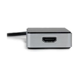 Startechcom Adaptador USB 3.0 a HDMI 1920x1200 y Hub USB 3.0 para Expansión de Portátil o PC