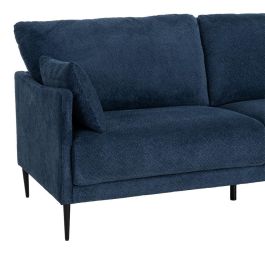 Sofá Azul Tejido Salón 191 X 80 X 88 cm