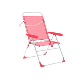 Marbueno Silla Plegable 5 Posiciones Aluminio Coral Playa y Piscina 56X61X97 cm 10359 Precio: 43.79000043. SKU: B19FBEQ4CE