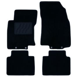 Car Lux OCCNS0046 Alfombrillas a medida Nissan X-Trail 2017-Presente 5 o 7 piezas, velour, anclaje original, antideslizante