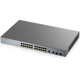 Zyxel GS1350-26HP-EU0101F Switch Gestionado L2, 24 Puertos Gigabit Ethernet, PoE, Gris