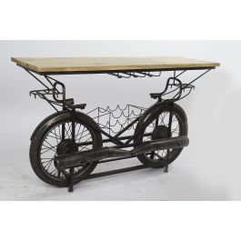 DKD Home Decor Botellero metal Loft Negro Natural 155 x 96.5 x 56.5 cm Precio: 436.50000042. SKU: B124JCF79F