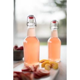 La Mediterranea Botella 250 ml con Tapón Hermético PRB La Medit (24 Unidades)