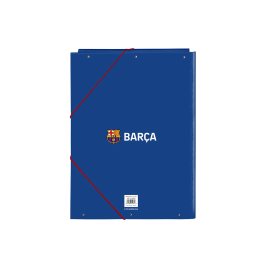 Carpeta F.C. Barcelona Azul Granate A4