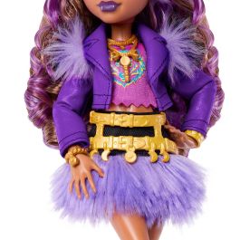 Mattel Muñeca Monster High Clawdeen Wolf con Accesorios 12x8x8 cm