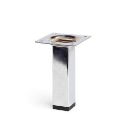 Pata cuadrada de acero en acabado cromo brillo mod.400 g. dimensiones 2,5x2,5x10cm rei Precio: 2.78999985. SKU: S7912498