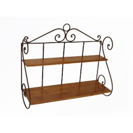 DKD Home Decor Estanteria Pared Cottage Negro Marron 100 x 37 x 86 cm Precio: 46.22442. SKU: S3022856