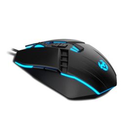 Raton Krom Kalax Gaming Óptico 800-3200 DPI 7 Botones Colores LED