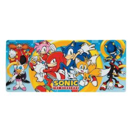ERIK Alfombrilla Gaming Sonic the Hedgehog 80x35cm Superficie Textil Impermeable Base Antideslizante