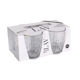 Set de 4 vasos Artem 340 cc - Lav (12 Cajas) Set de 4 vasos Artem 340 cc - Lav (12 Cajas)