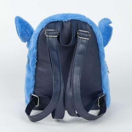 Mochila Escolar Stitch Azul 14 x 25 x 24 cm