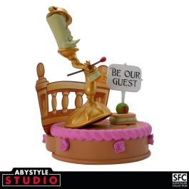 Abystyle Figura Disney - Lumiere de La Bella y la Bestia, Super Figure Collection, 12cm
