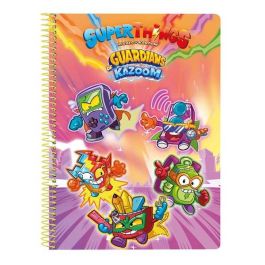 Libreta cuarto 80 h. tapas duras superthings guardians of kazoom 15,5x22x1cm Precio: 3.388. SKU: S4306420