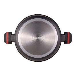 San Ignacio Olla Baja Denia Experto de Aluminio Fundido Inducción Ø28 cm con Revestimiento ILAG Premium