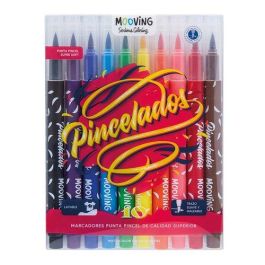 Rotulador Fibra Mooving Punta Pincel Estuche De 10 Precio: 5.99194783. SKU: B1EGTHKG2T