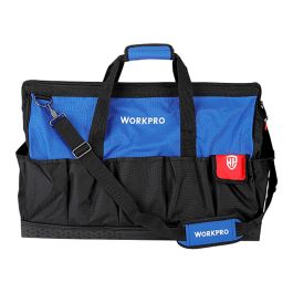 Workpro Bolsa de Herramientas con Cremallera, Base Impermeable, Correa Ajustable y 20 Bolsillos – 60 x 26 x 40 cm Workpro Bolsa de Herramientas con Cremallera, Base Impermeable, Correa Ajustable y 20 Bolsillos – 60 x 26 x 40 cm Precio: 42.99000046. SKU: B1FV87CTH3