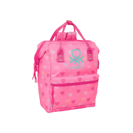 Safta Mochila para Portátil 13" Benetton Heart 400x270x190 mm Precio: 40.49999954. SKU: B125KPGDA3