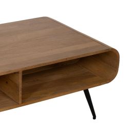 Mesa Centro Natural Madera de Mango 120 X 60 X 40 cm