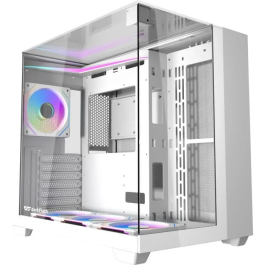 Darkflash Caja para PC TH285 Blanca, Semitorre ATX con 4 Ventiladores A-RGB de 120 mm - Blanco Precio: 138.7023. SKU: B156VGKCNF