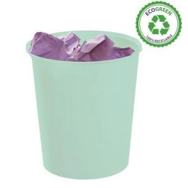 Archivo 2000 Papelera Ecogreen 18 Litros Reciclado Verde Pastel 240x310 mm Precio: 3.50000002. SKU: B1GM598YMV