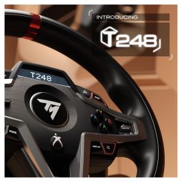 Thrustmaster T248X Volante + Pedales FF Wheel (Xbox/PC, PS4, PS5) Alámbrico USB Negro