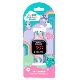 SWEET DREAMS Reloj LED Unicornio, digital, 18x7.5x3cm