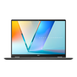 ASUS Vivobook 14 Flip OLED TP3407SA-QL064W Copilot+ PC Ordenador Portátil 14" WUXGA Intel Core Ultra 7 32GB RAM 1TB SSD Windows 11 Gris Teclado QWERTY Español