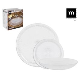 La Mediterranea Vajilla Andra 18 piezas - Platos de 21,5 cm, 26,5 cm y 19 cm (2 Unidades) Precio: 36.79000039. SKU: S2208056