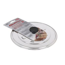 Tapa para Sartén Quttin Ø 24 cm Plateado Aluminio (12 Unidades)