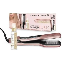 Saint Algue Demeliss TITANIUM Love Edition Plancha de Vapor Estuche Gold Pink + Tratamiento Kera-PROTEIN 100ml Precio: 86.68999988. SKU: B1456NBCH2