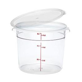 DB MARK Bote de Cocina Redondo con Tapa de Policarbonato, 5.7 Litros de Capacidad, 252 mm de Diámetro Precio: 38.50000022. SKU: B1F3AK3KNK