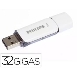 Memoria Usb Philips Flash Usb 2.0 32 grb Snow Grey