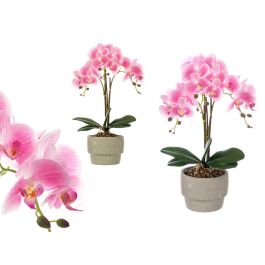 Orquidea Maceta Cemento Rosa 3 Varas Ibergarden 14X56CM (4 Unidades) Precio: 53.49999996. SKU: B1G6ZQJJMN