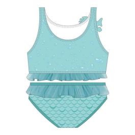 CERDÁ Bikini Infantil Princess 6 Años para Niña - Color Turquesa