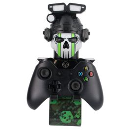 Cable Guy Ikon Soporte Sujeción Figura Call of Duty 20cm para Mandos PS5/Xbox y Auriculares, con Carga USB