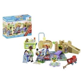 PLAYMOBIL 71649 Promo Pack Set Primera Infancia con 5 Figuras, Cochecito Doble, Vagón, Torre de Juego, Tobogán y Cuna - Edad +4 Años PLAYMOBIL 71649 Promo Pack Set Primera Infancia con 5 Figuras, Cochecito Doble, Vagón, Torre de Juego, Tobogán y Cuna - Edad +4 Años
